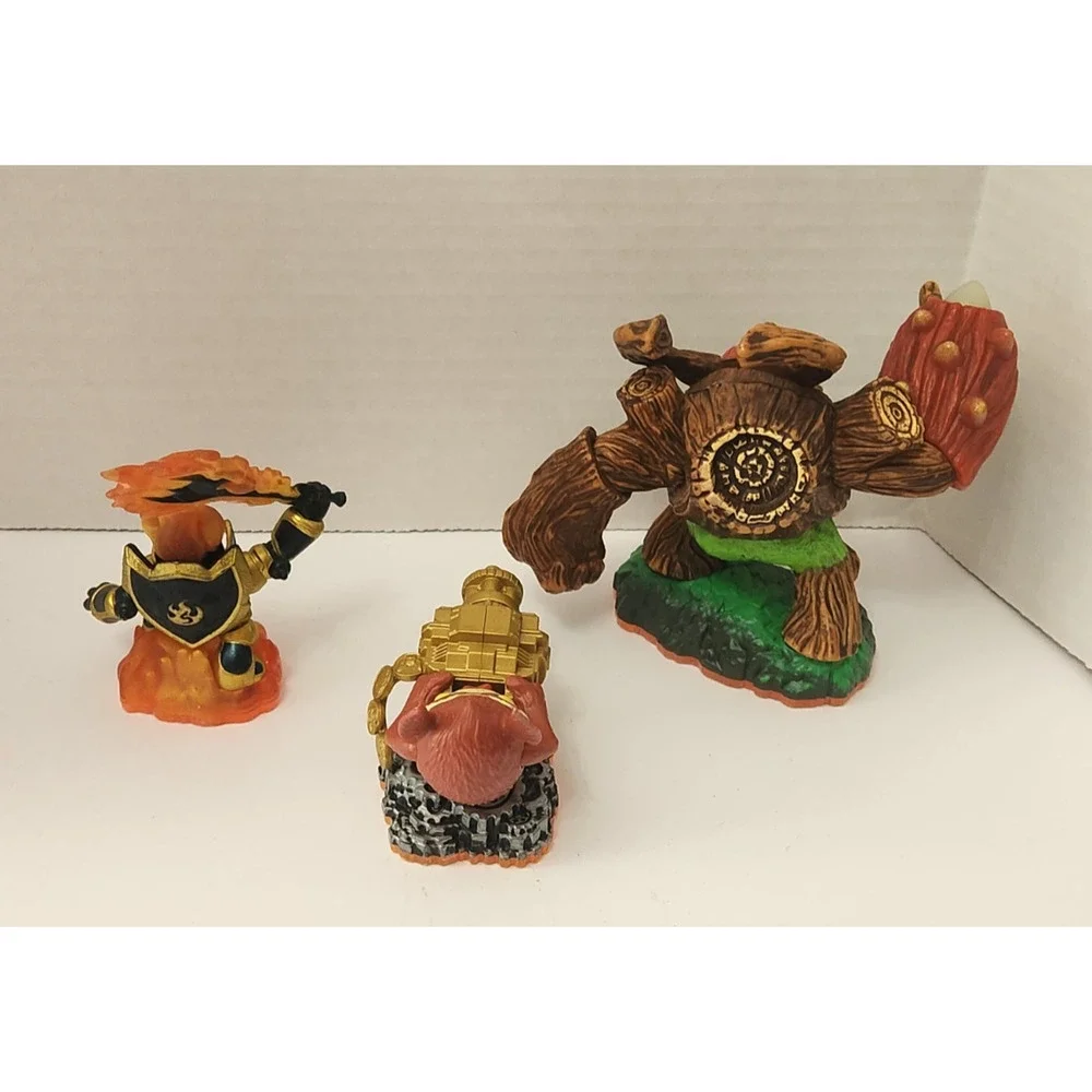 Skylanders Giants Legendary Lot of Figures Trigger Happy Ignitor Tree Rex